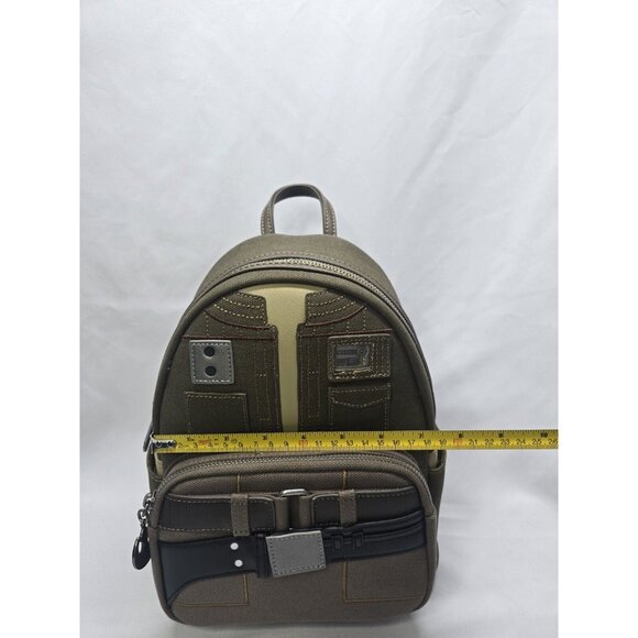 New Loungefly Star  Wars - Cassian Andor Cosplay Mini Backpack Bag. NWT - Picture 3 of 11